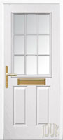 2 Panel 1 Grill Composite Doors