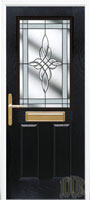 2 Panel 1 Square Composite Doors