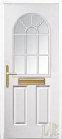 2 Panel Sunburst Composite Doors
