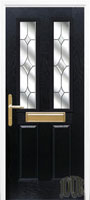 2 Panel 2 Square Composite Doors