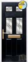 2 Panel 4 Square Composite Doors