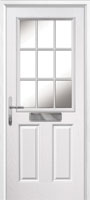 2 Panel 1 Grill Composite Doors