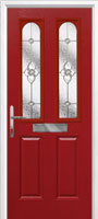 2 Panel 2 Arch Composite Doors