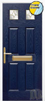 4 Panel 2 Square Composite Doors