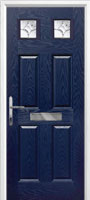 4 Panel 2 Square Composite Doors