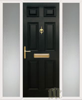 Composite Door with Side Panels