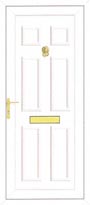 Solid UPVC Doors