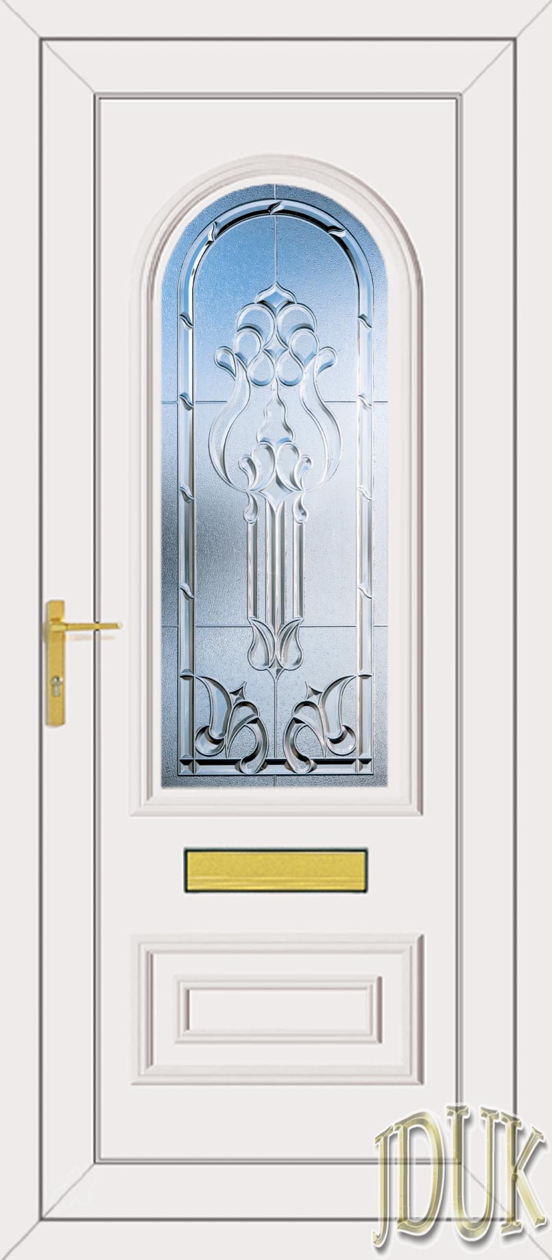 Truman One Tiffany (Clear Bevel) UPVC Front Door | 805 x 1837 · 128 kB · jpeg