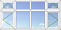 upvc window style 40