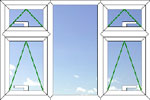 upvc window style 54