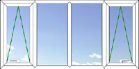upvc window style 55