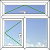 upvc window style 85