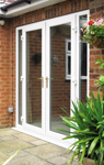 White French Doors and Side Panels
