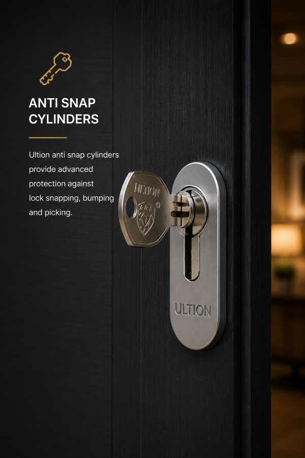 Supply-only secure front door