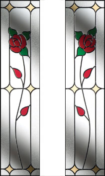 2 Panel 2 Square English Rose Composite Front Door in Grey 2 Panel 2 Square English Rose Composite Front Door in Grey