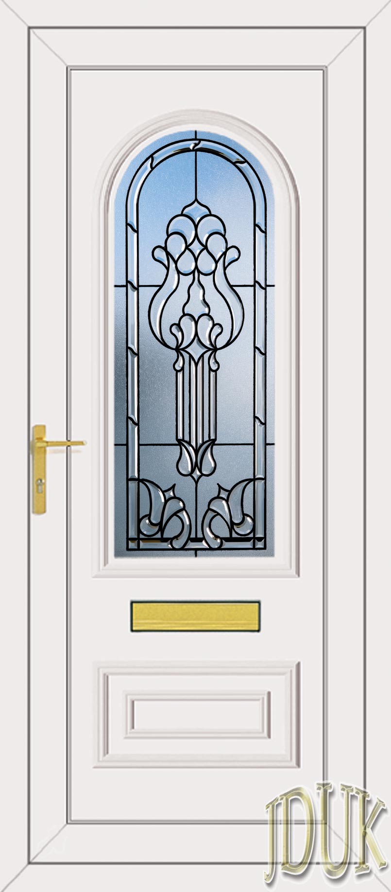 Truman One Coloured Bevel Upvc Front Door An Error Occurred