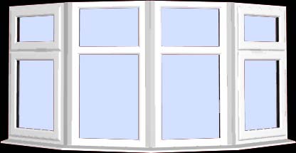 Upvc Bay Windows 4 Sided Bay Window