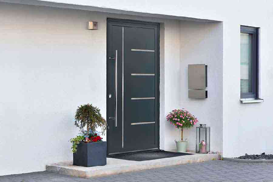 aluminium front doors