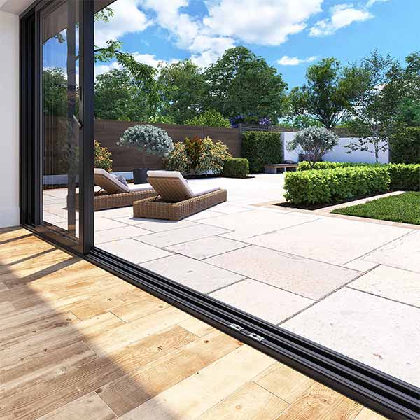 Aluminium sliding patio doors