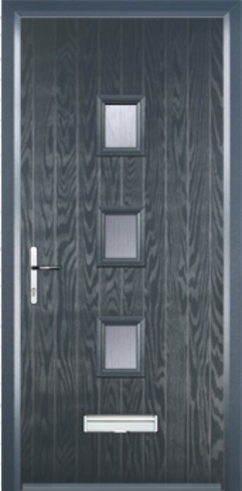 white composite door