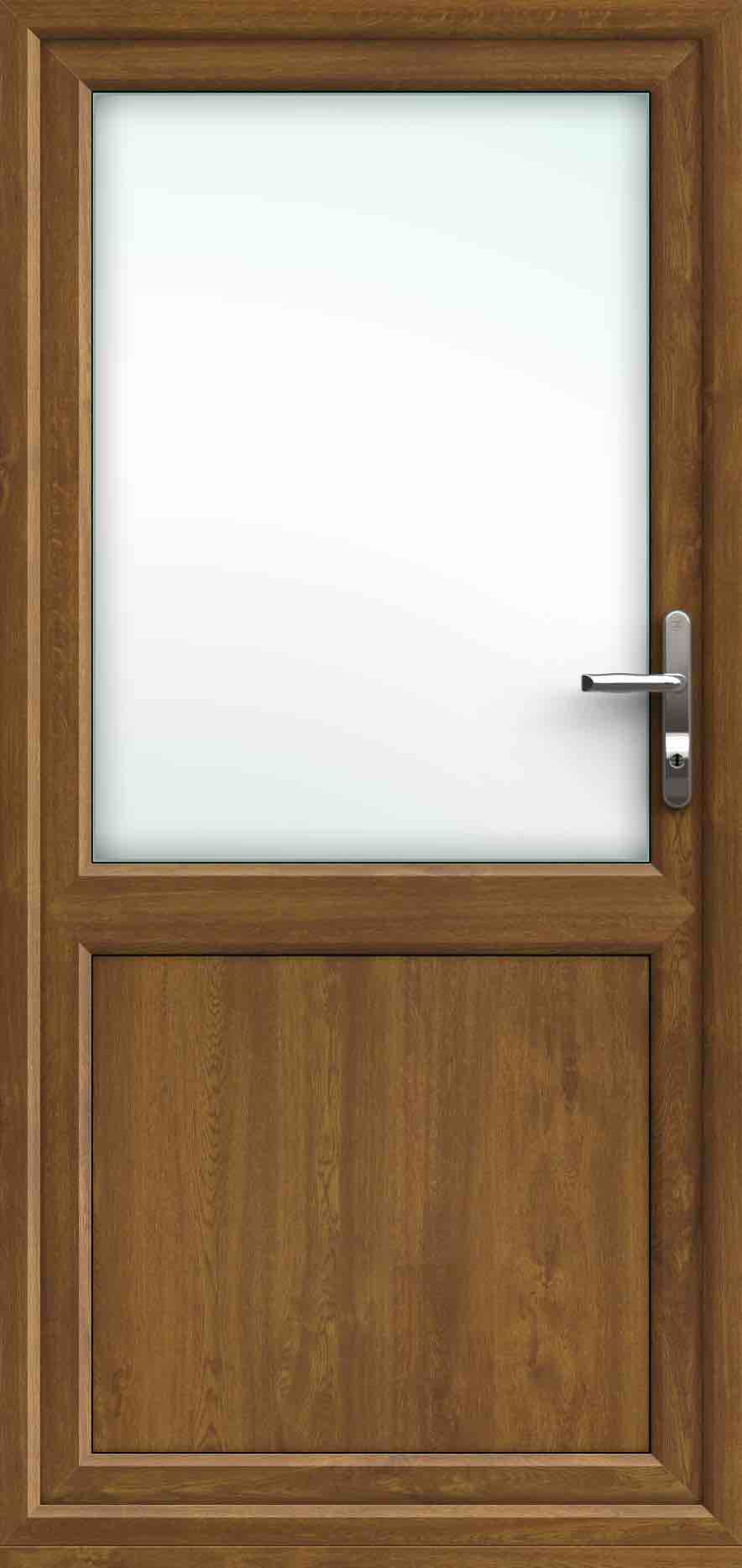 half glazed upvc door