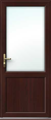 half glazed upvc door