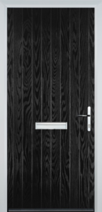 half glazed upvc door