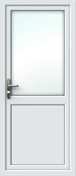 cheap upvc back door