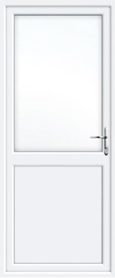 half glazed upvc door
