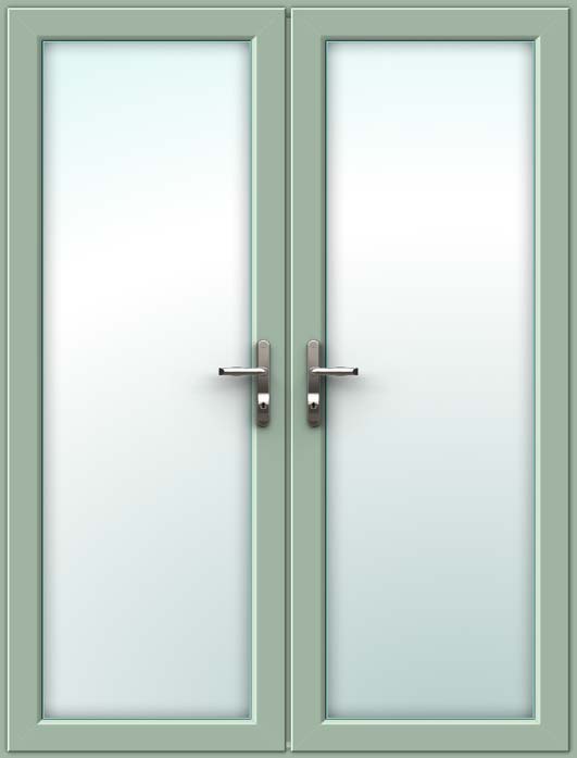 Chartwell Green UPVC French Doors