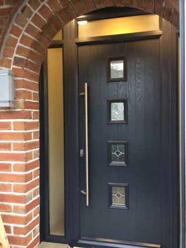 grey composite door
