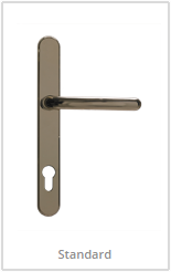 gold lever handles