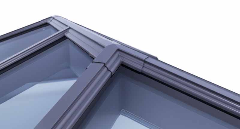 Korniche aluminium roof lantern