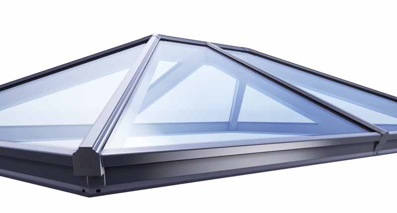 Korniche aluminium roof lantern