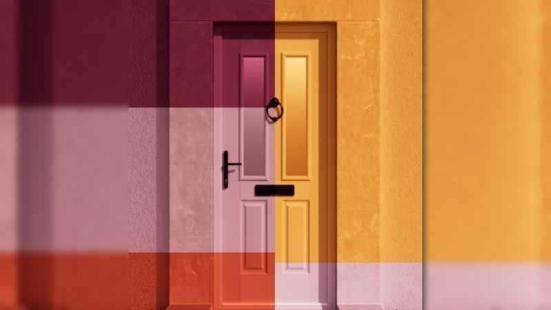 new autumn colours for composite doors