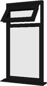 black window